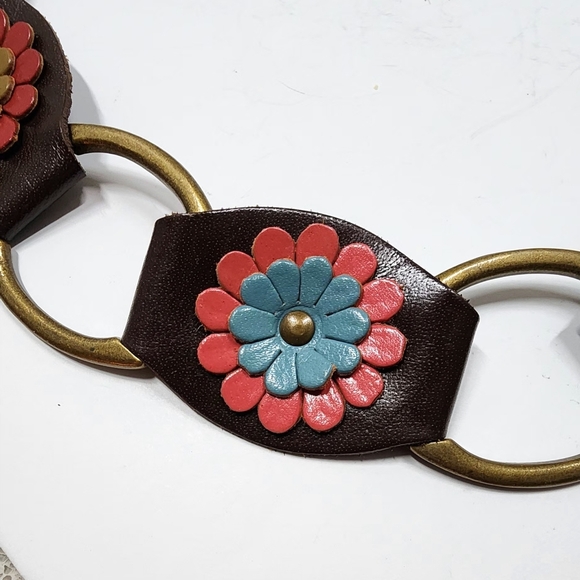 Retro Vintage Leather Belt - Picture 7 of 9